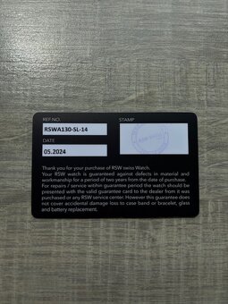 Hodinky RSW Automatic - 10