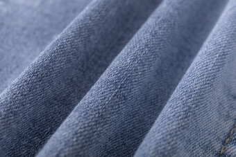 Dievčenská rifľová bunda s volánikmi – nová - 10