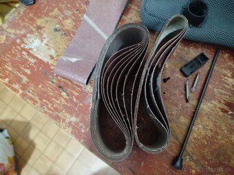 Brúska pásová elektrická METABO predám. - 10