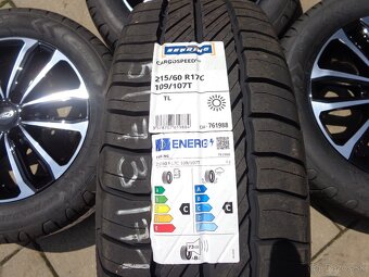 6x120 17" Ford Transit Custom 2024- new letna sada kolies - 10