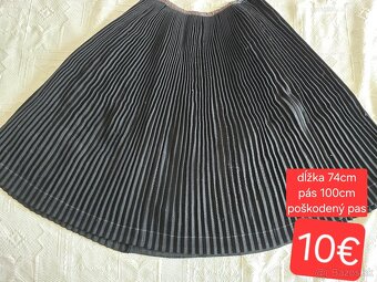 Stary kroj ROZNE SUKNE PLISOVANÉ - 10