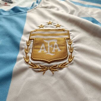 Lionel Messi #10 futbalový dres Argentína 2022 M - 10