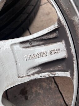 Orig. hliníkové disky VW BBS R17, 5x112 - 10