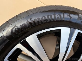 ALU DISKY VW MUSCAT SCHWARZ 5x112 R18 +LETNE PNEU 245/45 R18 - 10
