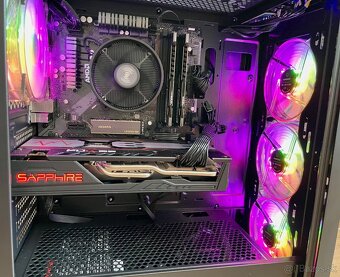 Herný PC - R5 5500,RX 5700XT 8GB,16GB RAM,1TB NVMe,650W - 10