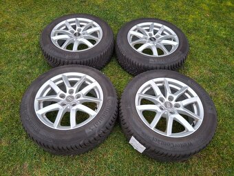 16" ALU 5x112 (audi a iné) + zimné 205/60 r16 8mm TOP - 10