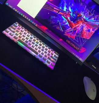 HyperX Alloy Origins 60 + Pudding Keycaps - 10