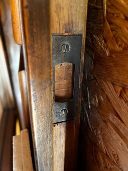 Dvojkridlove dvere drevene - 10