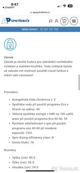 Predam pračku INDESIT  - N O V Á - 10