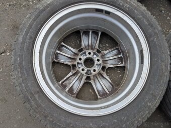 17" ALU kolesa Subaru 7Jx17 ET 48+pneu Bridgestone 215/55R1 - 10