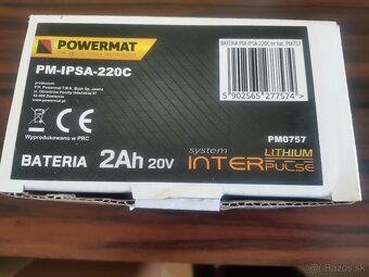 Batéria Powermat (INTERpulse) 20V / 2AH PM-IPSA - 10
