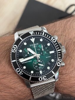 hodinky Tissot SEASTAR 1000 tmavozelené - 10