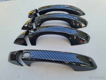 KARBONOVÉ klučky krytky klučiek pre ŠKODA VOLKSWAGEN - 10