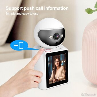 WiFi monitorovacia kamera s displejom SriHome - 10