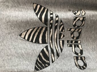 ADIDAS originál zebra damske tricko S/M - 10