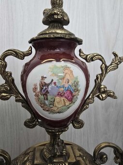 Krasne bronzove krbove hodiny cislo 17 - 10