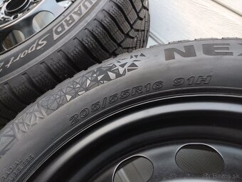 Orig zimná sada Škoda, VW, Seat, Audi 5x112 R16 + 205/55 R16 - 10