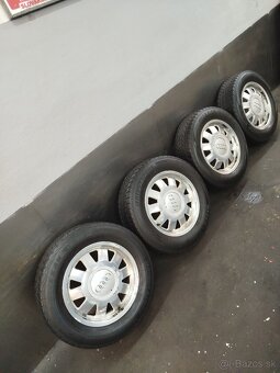 5x112 R15 originál Audi kované elektróny pneu 195/65 r15 5mm - 10