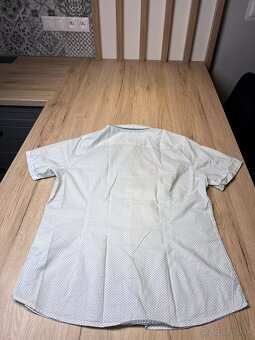 Smart Set - tmavomodrý pullover a biela košela - Gant - 10