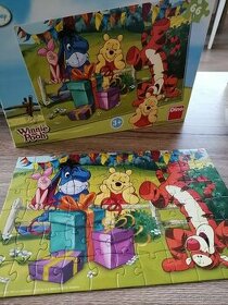 Puzzle Hľadá sa Dory, Macko PU, Bambi, Minnie, Ebchantimals - 10