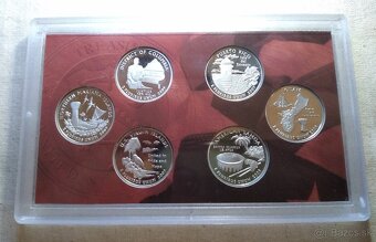 6x Strieborných proof sád "50 State" 2004-2009 - 10
