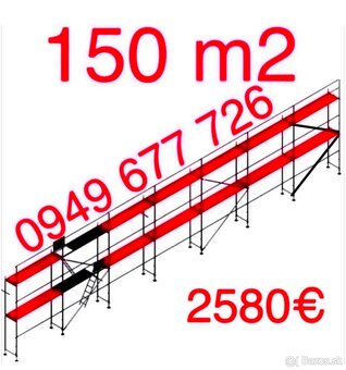 Predám stavebné lešenie , fasadné lešenie Plettac - 10