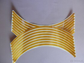 Reflexné polepy (pásiky) pre motorky - 10