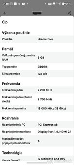 Predám ACER RADEON RX 7600 PREDATOR
RX - 10