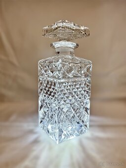 Bohemia Crystal Karafa + poháre NOVÉ (len vystavené) - 10