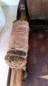 RETRO DREVENÁ SEDACIA SÚPRVA - 10