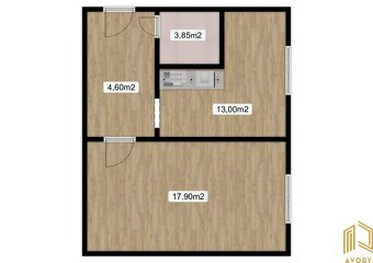 REZERVOVANÝ/ 1 - IZB. BYT (39,7m2) BREZOVÁ pod BRADLOM - 10