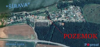 Predaj, pozemok 854m2 s prípojkami a SP, Biela hora, Šírava - 10