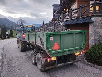 Traktorový návěs,Príves,Vlek za Traktor,Vlečka,Dumper 19t - 10