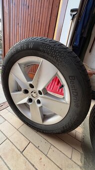 Letne pneumatiky + disky na Škoda - 10