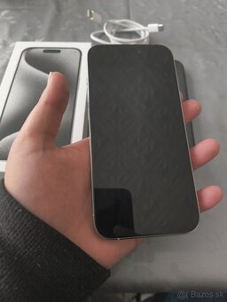 iPhone 15 PRO 128GB White Titanium - 10