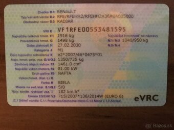 Renault KADJAR 1,5dci bielej farby - 10