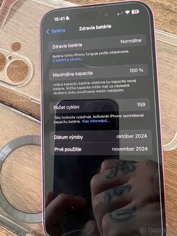 iPhone 16 Pink 128GB Krabica Záruka - 10