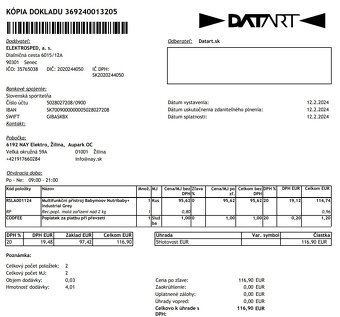 Multifunkčný prístroj Babymoov Nutribaby+ Industrial Grey - 10