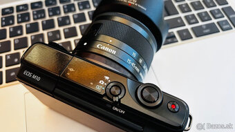✅CANON EOS M10, nový, uloženka, TOP, komplet✅ - 10