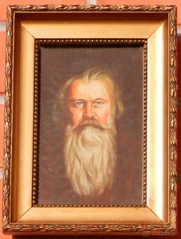 Starožitné obrazy s motívom Portrétovým - 10