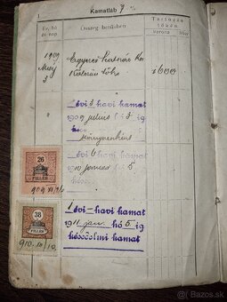 Hypotekarna knižka r.1913 - 10