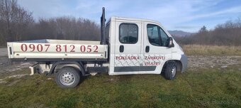 Peugeot Boxer valník 7 miestny ,korba - 10