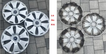 Predám rôzne puklice na disky – rôzne veľkosti a modely - 10