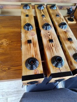 Lustre drevený hranol - 10