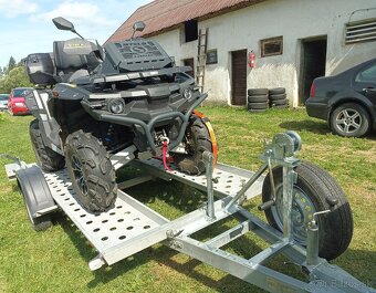 Prívesný vozík / Prepravník / na motocykel , atv. - 10
