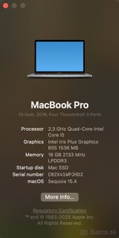 Apple Macbook Pro 13 2018 A1989 16/512gb i5 Space Gray - 10
