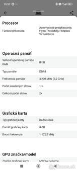 Herný notebook MSI GF63 Thin 11UC-618CZ - 10