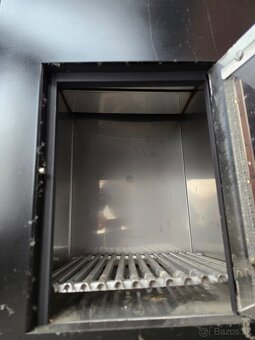 Drevená kúpacia kaďa / vírivka 220 cm na drevo - ZLAVA - 10