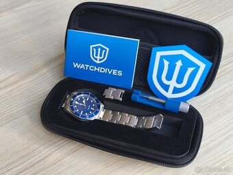 Luxusné hodinky Watchdives Deep Blue - Zafír , 200M , Nové - 10