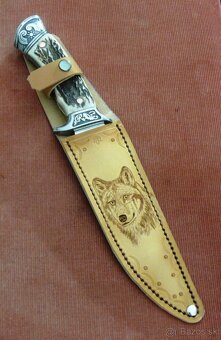 Wolf hunter - veľký lovecký nôž - 10